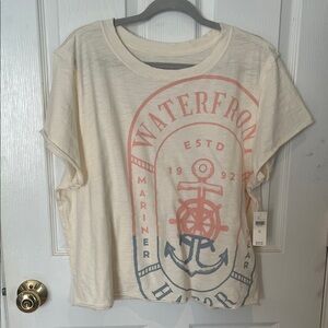 NWT Maeve Graphic Tee - XL